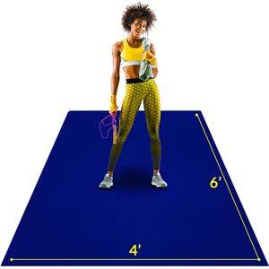 ActiveGear Alfombrilla de ejercicio grande para entrenamiento en casa | Suelo de gimnasio de entrenamiento para gimnasio en casa | Alfombrilla de