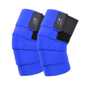 Correas de rodilla para hombre y mujer, rodilleras elásticas para levantamiento de pesas, ideal para sentadillas, correas de gimnasio para