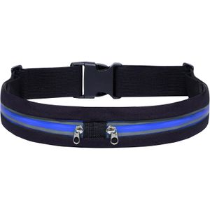 Riñoneras para correr para mujeres y hombres, Azul estrecho, Riñoneras para correr
