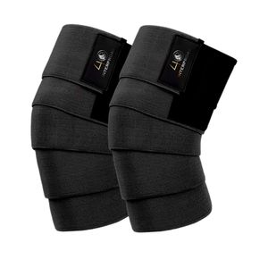 Correas de rodilla para hombre y mujer, rodilleras elásticas para levantamiento de pesas, ideal para sentadillas, correas de gimnasio para