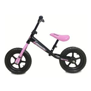 Bicicleta Impulso Infantil Roadmaster Balance R12 Negro Rosa