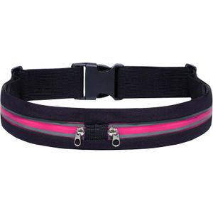 Riñoneras para correr para mujeres y hombres, Rosa estrecha, Riñoneras para correr
