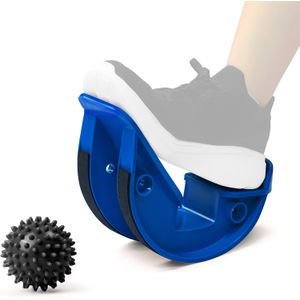 Balancín de pie con bola puntiaguda, estirador de pantorrilla para alivio de la fascitis plantar, alivio de tendinitis de Aquiles