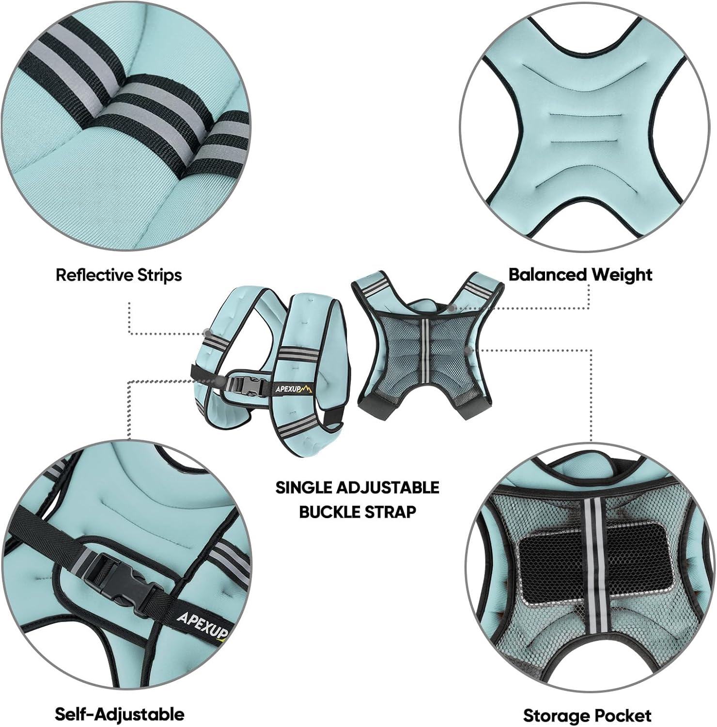 Las Mejores Ofertas En Chalecos Con Peso Para Entrenamiento De Fuerza | EBay