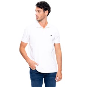 Polo Unicolor Logo Bordado