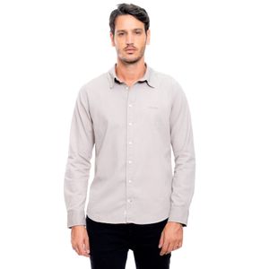 Camisa Manga Larga Unicolor