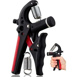 GD Grip2 - Fortalecedor de agarre de mano (entrenador de fuerza de agarre) agarre ajustable (22 ~ 77 libras) Fortalecedor para ejercitador de