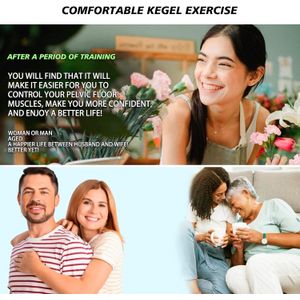 Kegel Exerciser for Tightening&Strengthening Muscle Control Training, Suitable for Both Men and Women, Muscle Endurance Recovery and Relaxation