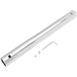 Create idea Barra de conexión de mancuernas, de acero puro, barra de conector de barra de bloqueo giratorio con llave de pernos