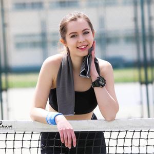 Paquete de 20 toallas de enfriamiento de 40 x 12 pulgadas, toalla de hielo para cuello y cara, microfibra fría con bolsa transpirable para yoga
