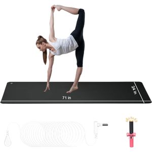 Alfombrilla de tierra para cama – Almohadilla de tierra antideslizante mejorada con cable de 15 pies, almohadilla de terapia de tierra para dormir