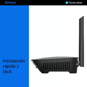 Router linksys EA7450 MAX-STREAM - DUAL BAND AC1900 - 3 antenas externas - 4 puertos gigabit ethernet - wifi 5