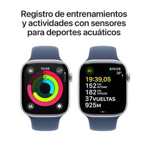 Apple Watch Series 10 (GPS) 46mm - Azul  - S/M