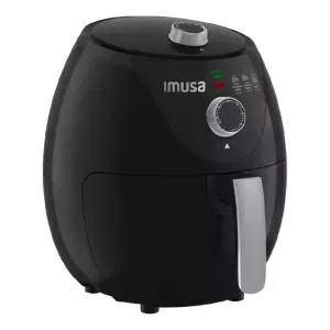 Freidora De Aire Imusa Air Fryer Esencial 3,2 Litros Negro