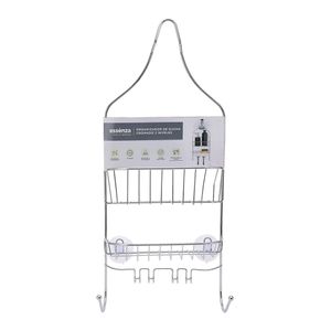 Organizador Baño Cromado 2 Niveles - Essenza
