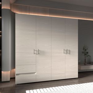 Closet Dassel 200X200X52 RTA Niebla Blanco
