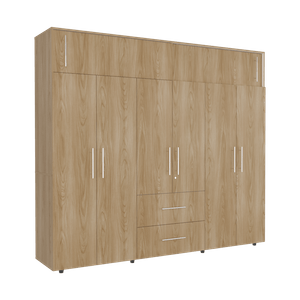 Closet Bigaf 230X204X50 RTA Fresno Eu Blanco