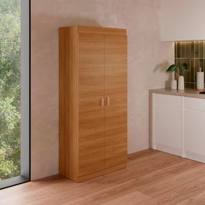 Mueble Alacena Varese 160X70X36 RTA Fresno Eu Blanco