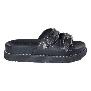SANDALIAS BONATTI MUJER MERCY NEGRO
