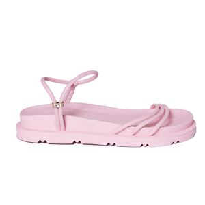 SANDALIAS BONATTI MUJER N41 ROSADO