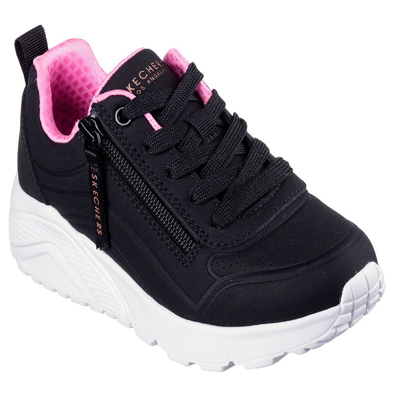 TENIS-SKECHERS-JUNIOR-NINA-310387L-BKRG-UNO-LIT