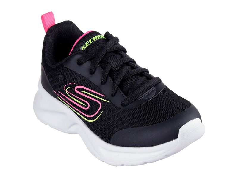 TENIS SKECHERS JUNIOR NINA 303578L-BKHP DYNAMAT Agaval