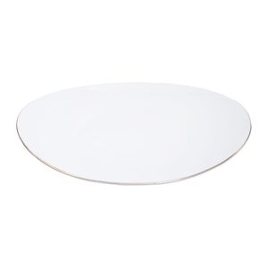 Plato Pando Redondo Boat Gold Vitro de 8.5" - Essenza