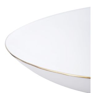Plato Sopero Redondo Boat Gold Vitro de 9" - Essenza
