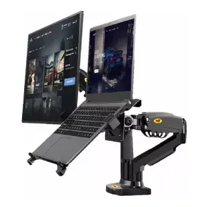 Soporte Ergonomico Para Monitores Y Portatil