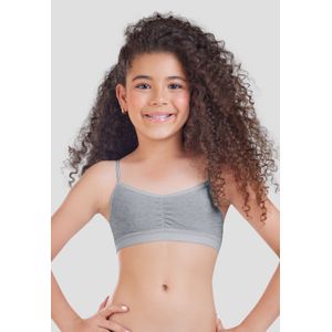 Top Niñas Infantil Gris Jaspe Fi 91542