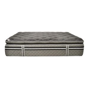 Colchón Spring Doble Deluxe 140X190cm + Set Almohadas