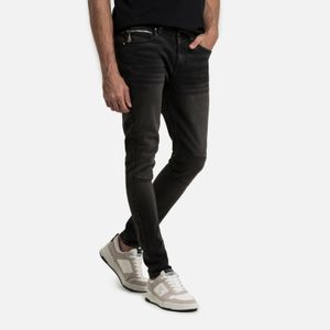 Jean Skinny Color Negro Para Hombre