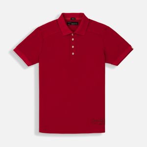 Polo Manga Corta Color Rojo Para Hombre
