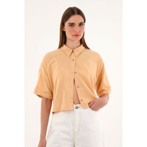 Camisa manga corta para mujer