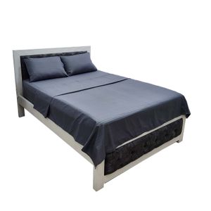 Juego de Sábanas Unicolor  Hogareto Cama Sencilla (100x190 cm)
