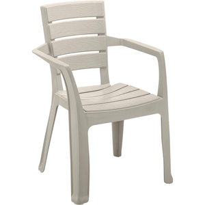 Silla Barú con Brazo Taupé X2