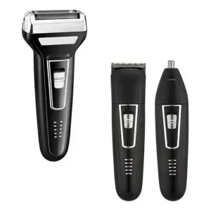 Máquina afeitadora y cortadora de pelo Geemy GM-566 azul 110V
