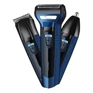 Máquina afeitadora y cortadora de pelo Geemy GM-566 azul 110V