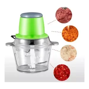 Picatodo Procesador De Alimentos Eléctrico Find Back Color Verde
