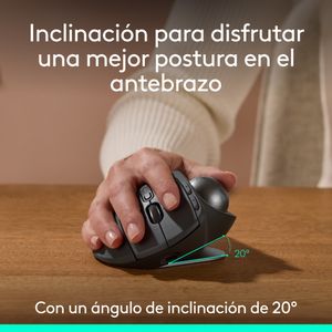 Mouse Logitech Mx Ergo S Trackball Inalámbrico  Recargable