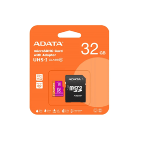 Memoria MicroSD ADATA 32GB + Adaptador Clase 10