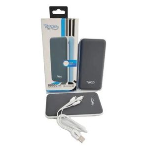 Cargador Portátil Corriente Power Bank Carga 2 Usb Tipo C 10000 Mah Tiger
