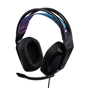 Diadema Gamer Logitech G335  Color  Confort Pc Ps5 Xbox Negro