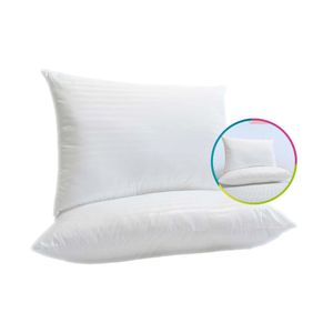 Almohada Siliconada Hogareto 70x50 cm Blanco - Set x2