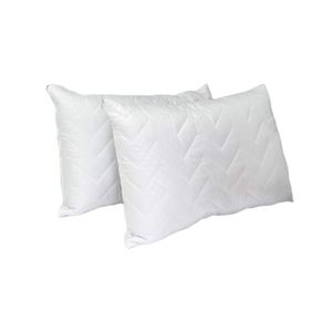 Almohada Hotelera 70x50cm Set X 2 Hogareto Blanco