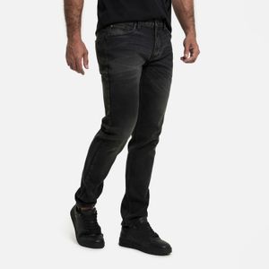 Jean Slim Color Negro Para Hombre