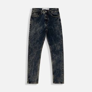 Jean Slim Color Azul Medio Para Hombre