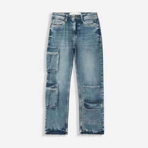 Jean Loose Color Azul Claro Para Hombre