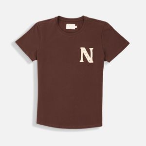Camiseta Premium Manga Corta Color Brunette Para Mujer