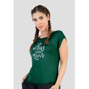 Camiseta Mujer Verde Botella Fi 92714